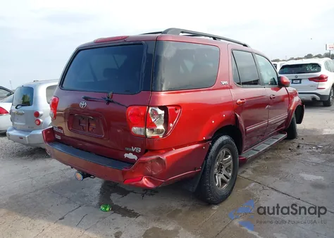 2006 Toyota Sequoia Sr5 V8 из США, поврежденный, VIN 5TDZT34A36S280800